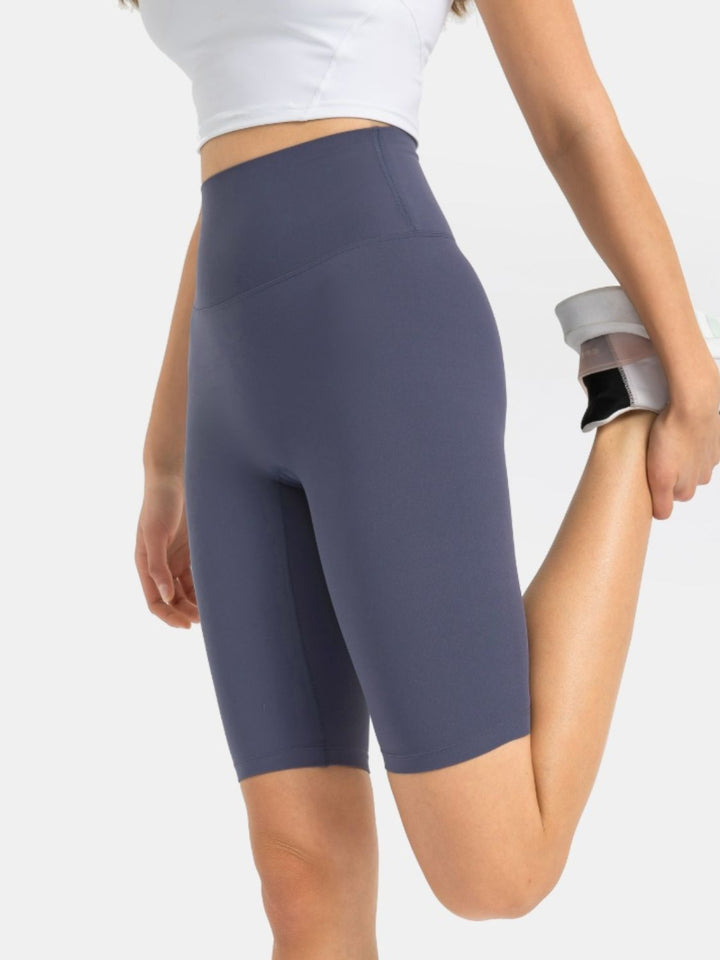 Fashion Sava | Active Shorts | High Rise Wide Waistband