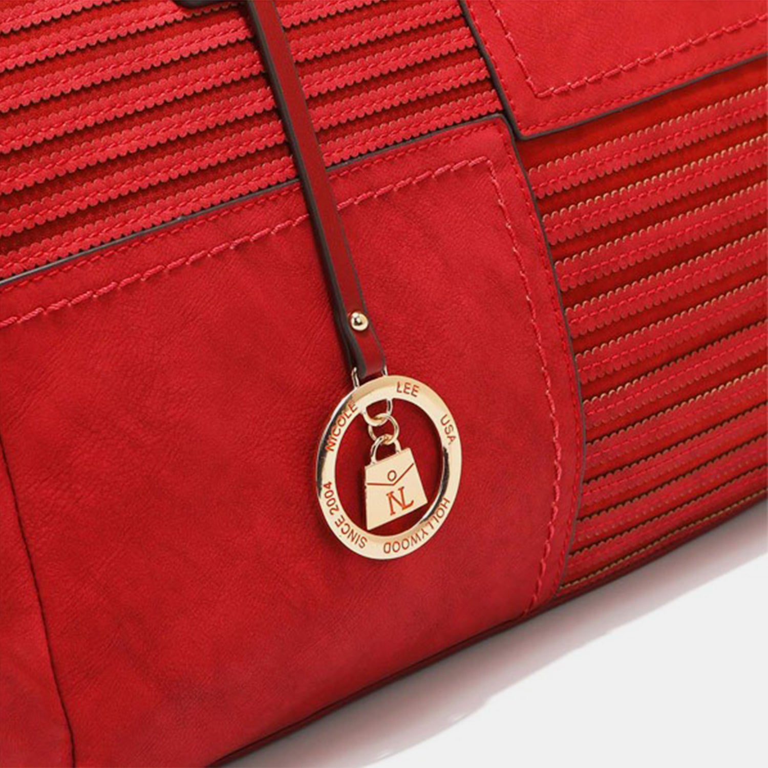 Fashion Sava | Boston Bag | Scallop Stitched Elegance