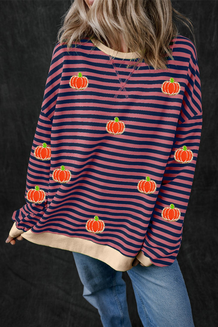 Fashion Sava | Striped Sweatshirt | Cozy Long Sleeve Design