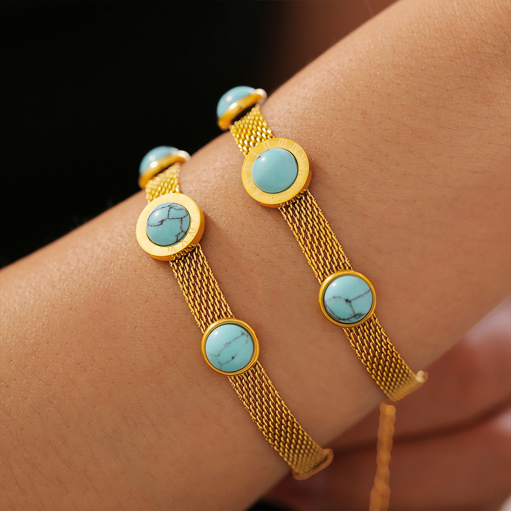 Fashion Sava | Titanium Steel Bracelet | Elegant Wrist Accessory