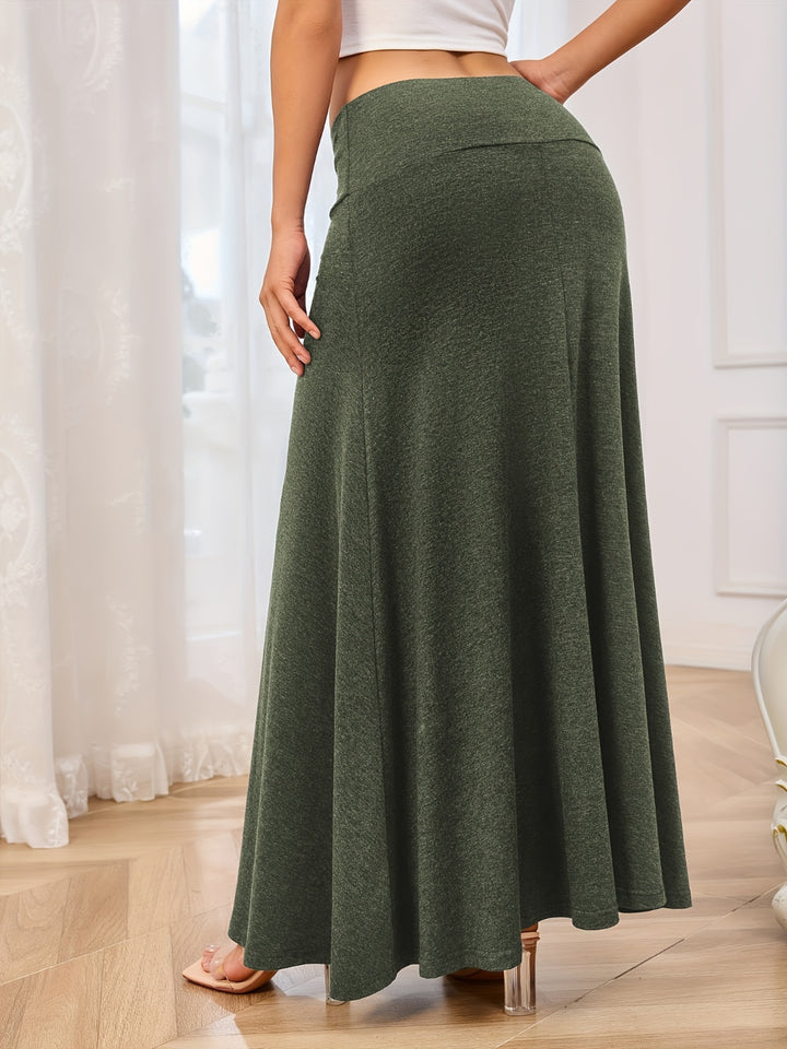Fashion Sava | Maxi Skirt | Elastic Waist for Comfort
