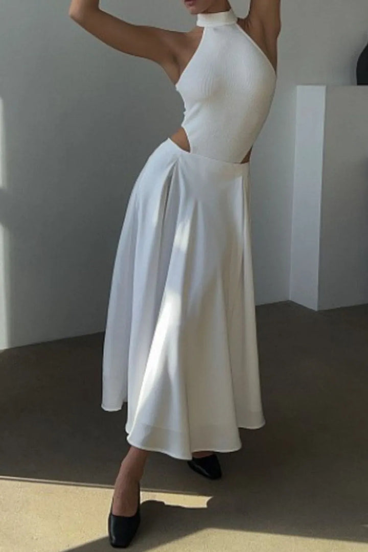 Fashion Sava | Satin Minx Skirt | Back Elastic Waist