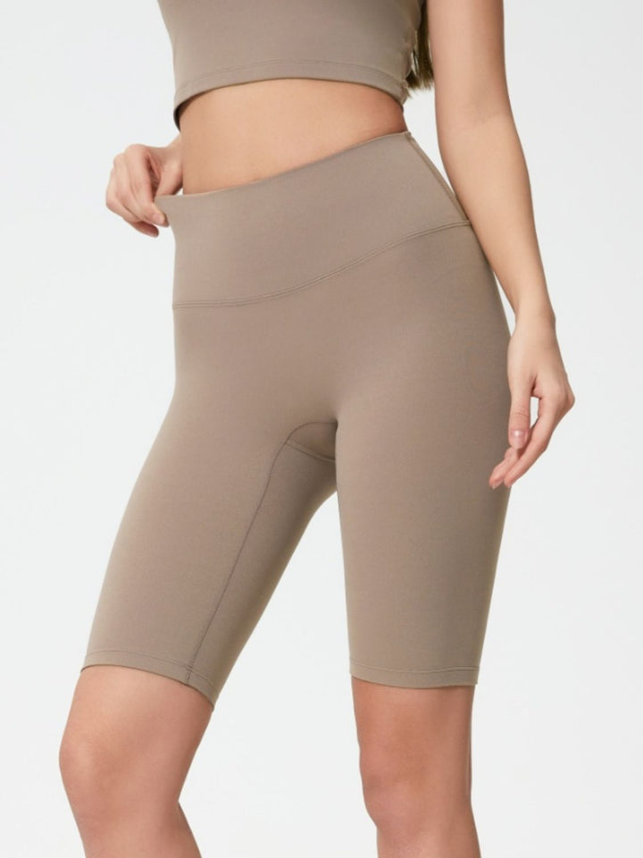 Fashion Sava | Active Shorts | High Rise Wide Waistband
