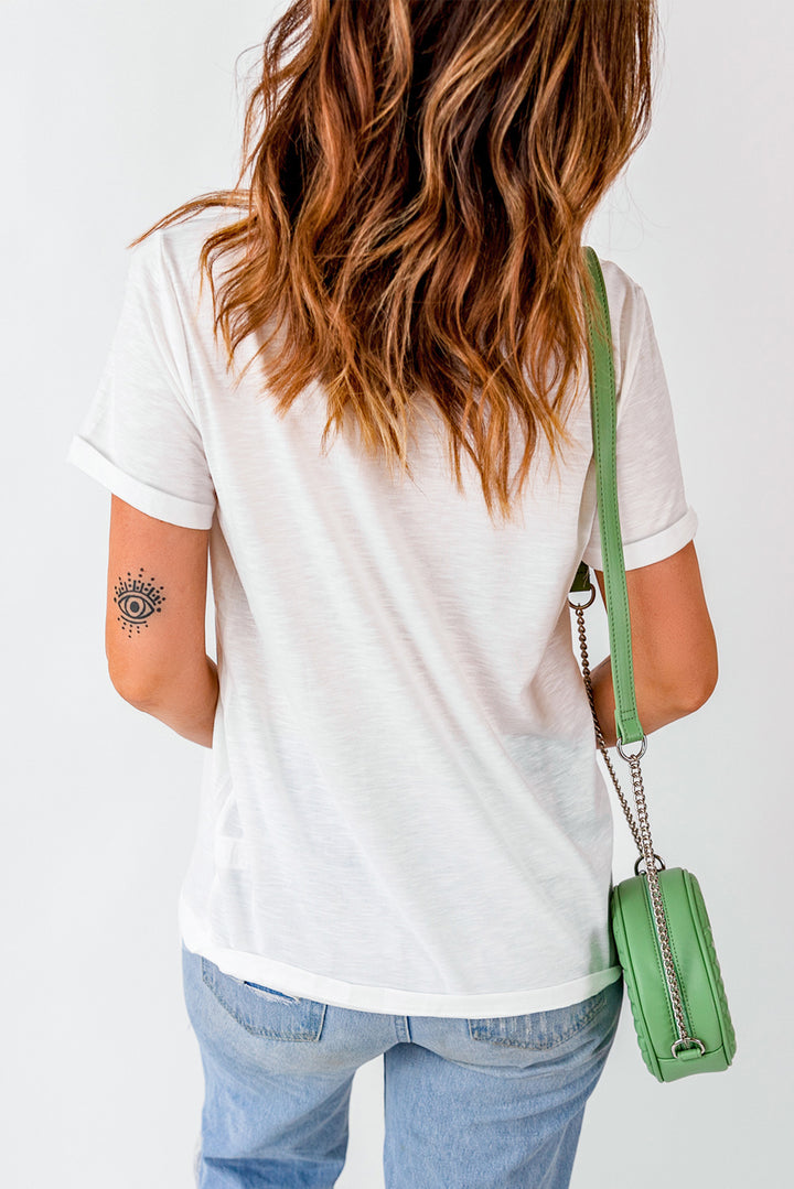 Fashion Sava | Graphic Tee | Casual Round Neck Style