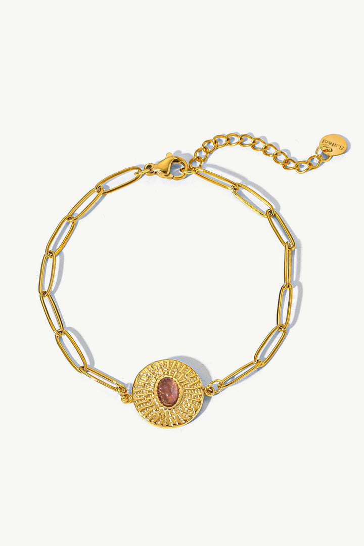 Fashion Sava | Paperclip Chain Bracelet | 18K Gold Plated Elegance