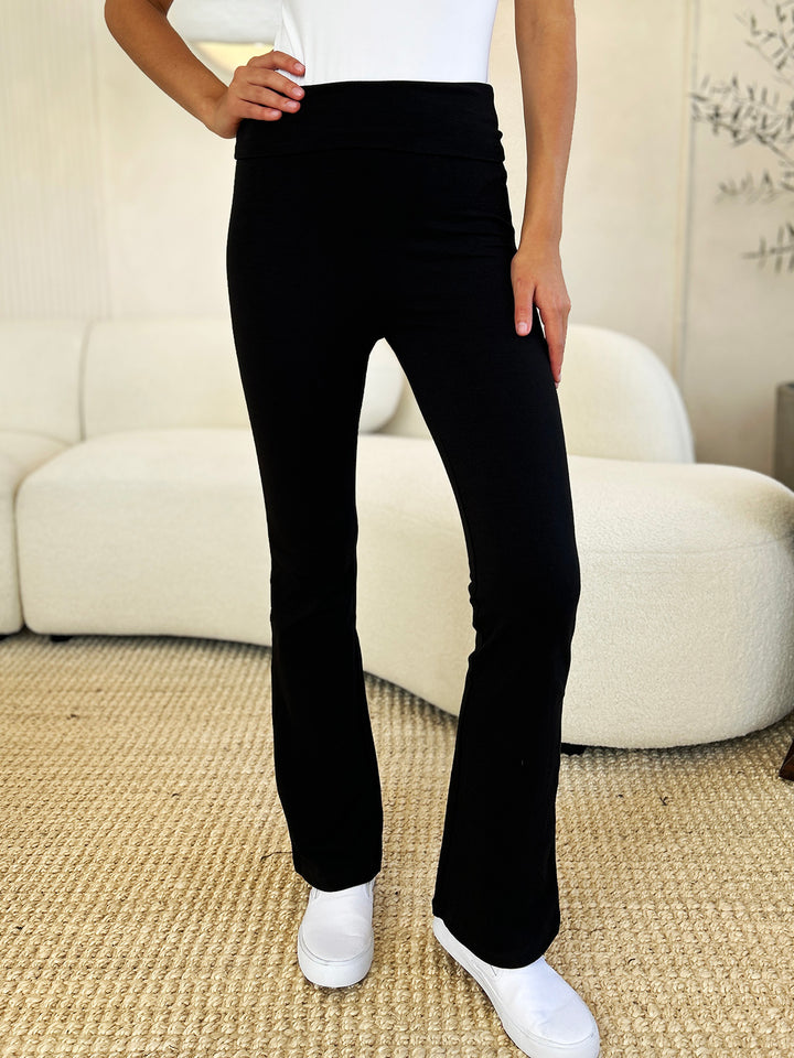 Fashion Sava | Bootcut Active Pants | High Waist Comfort