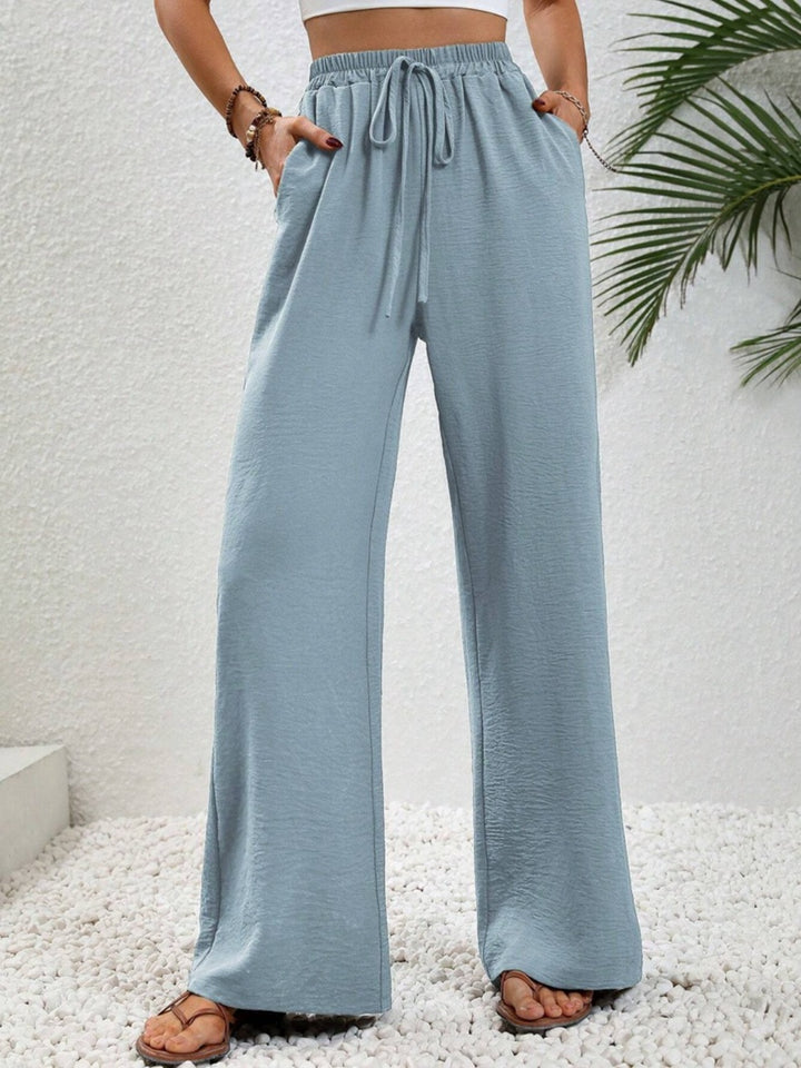 Fashion Sava | Wide Leg Drawstring Pants | Effortless Comfort