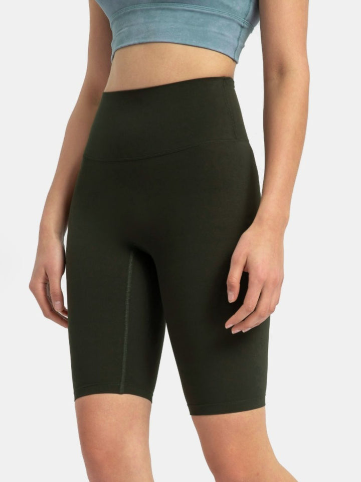 Fashion Sava | Active Shorts | High Rise Wide Waistband