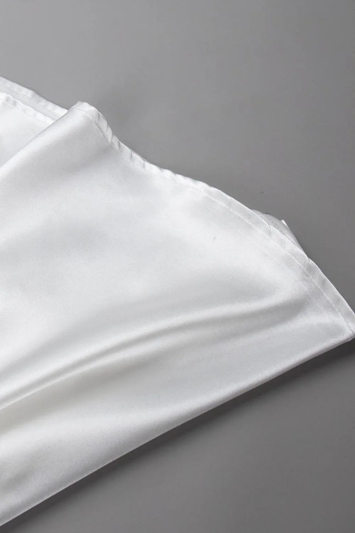 Fashion Sava | Satin Minx Skirt | Back Elastic Waist