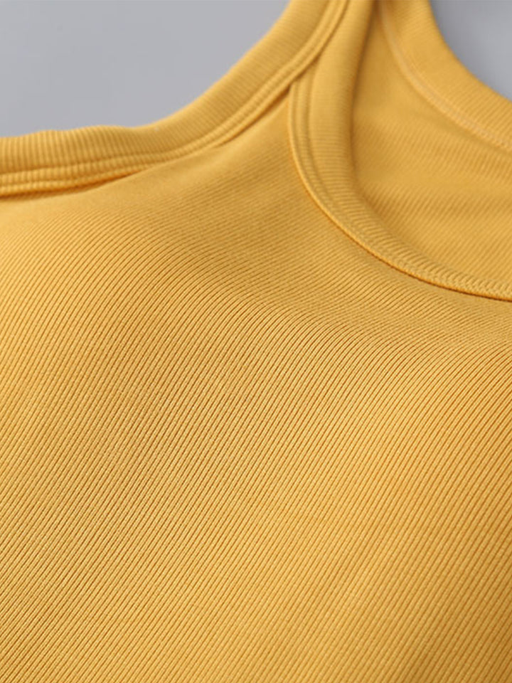 Fashion Sava | Round Neck Tank | Built-In Bra Support