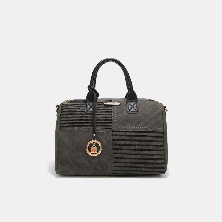 Fashion Sava | Boston Bag | Scallop Stitched Elegance