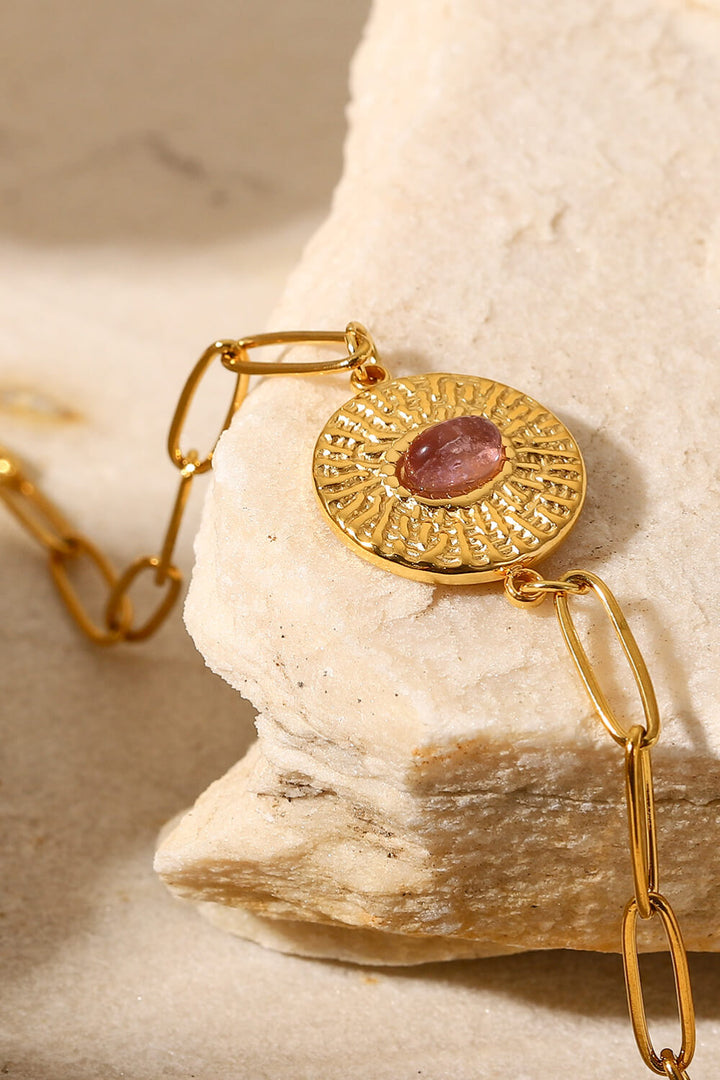 Fashion Sava | Paperclip Chain Bracelet | 18K Gold Plated Elegance