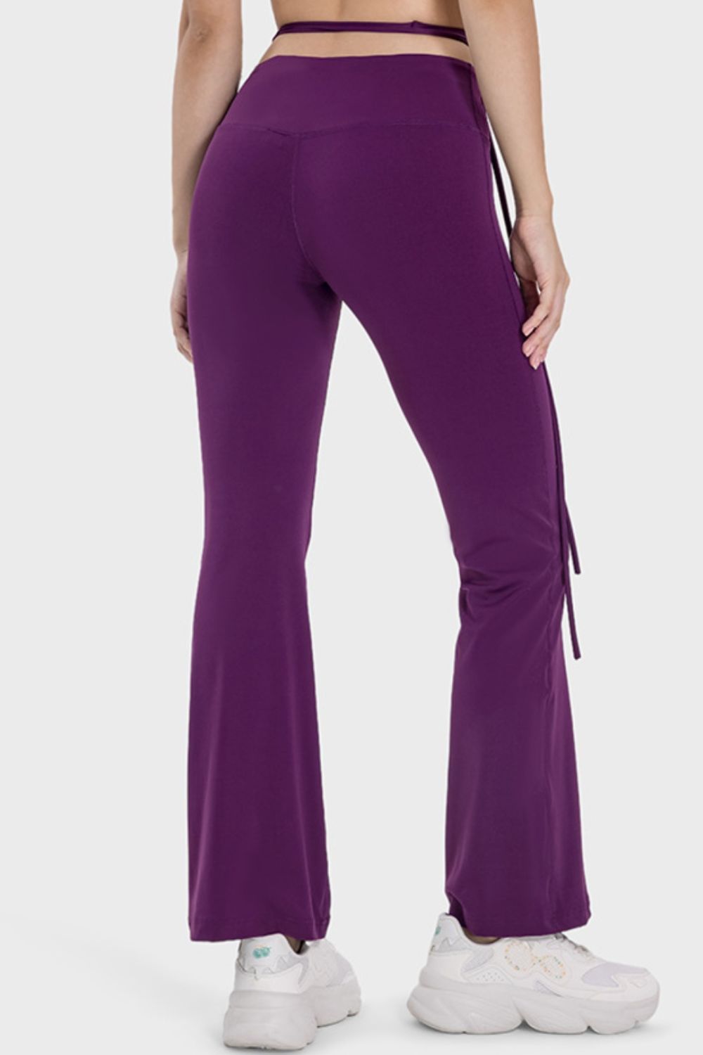 Pantalon de sport taille mi-haute noué Millennia