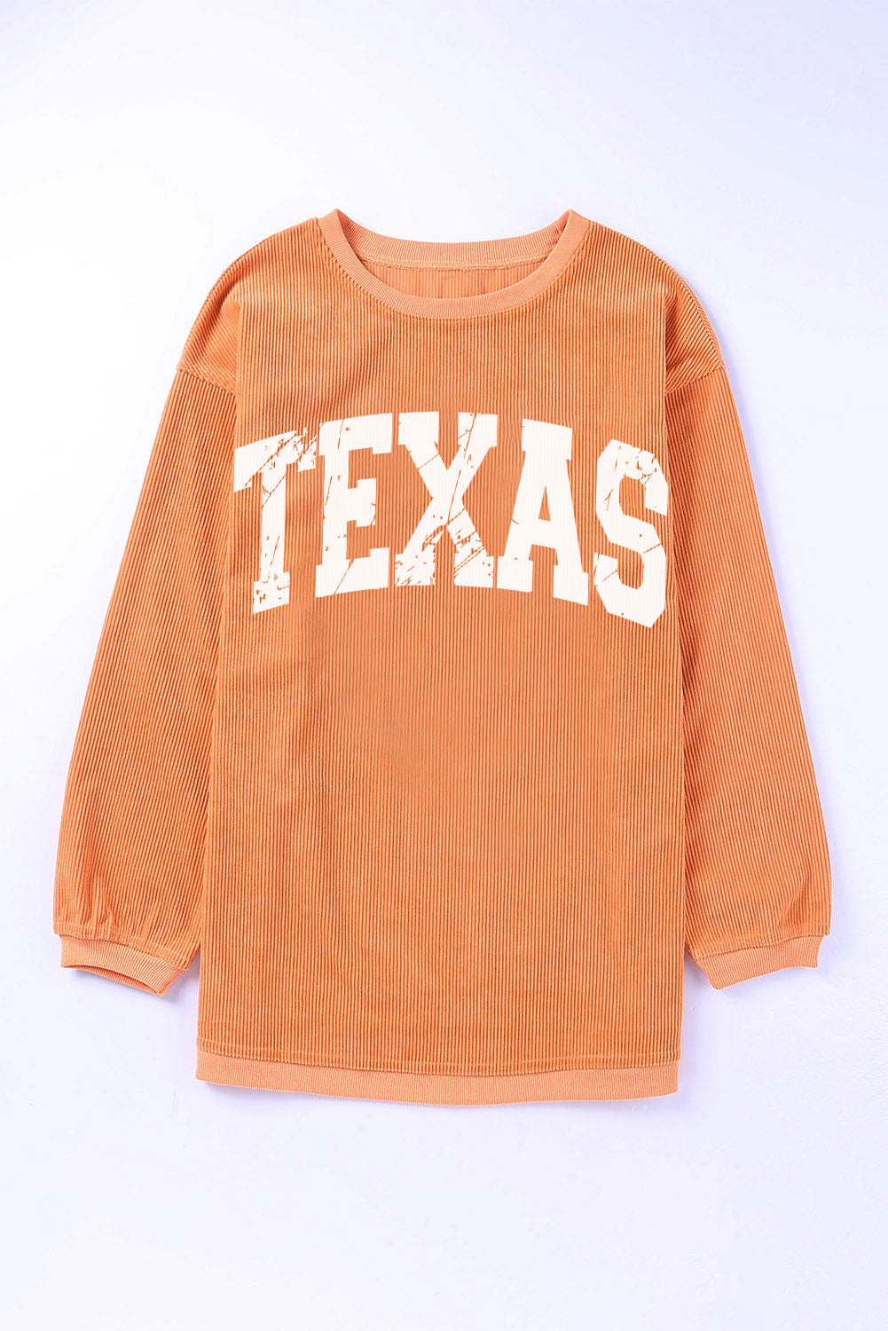 Sudadera de manga larga y cuello redondo TEXAS