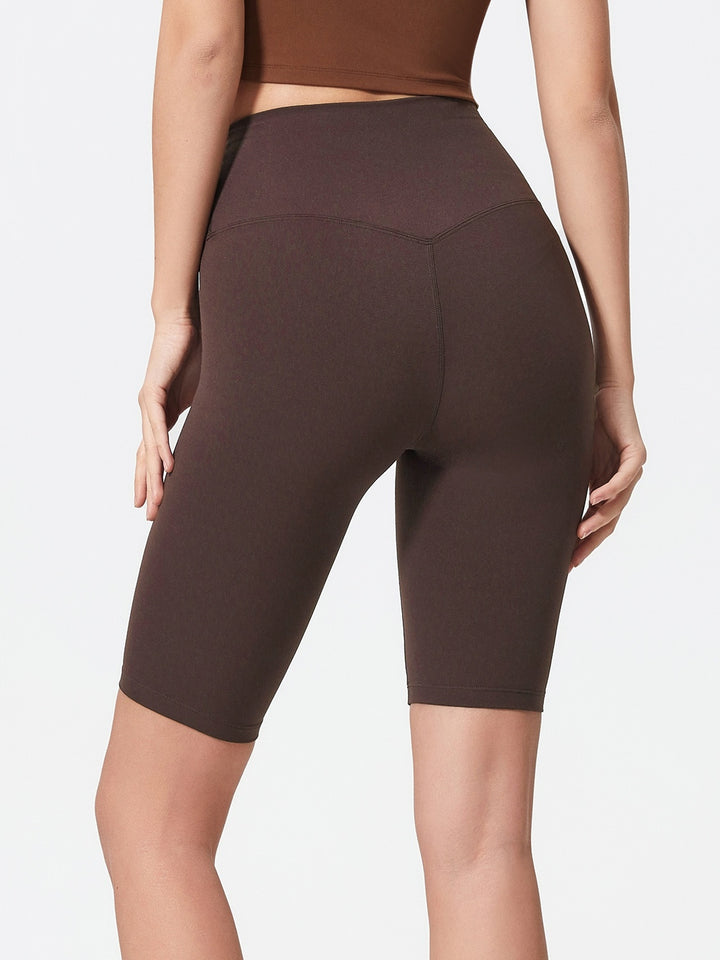 Fashion Sava | Active Shorts | High Rise Wide Waistband