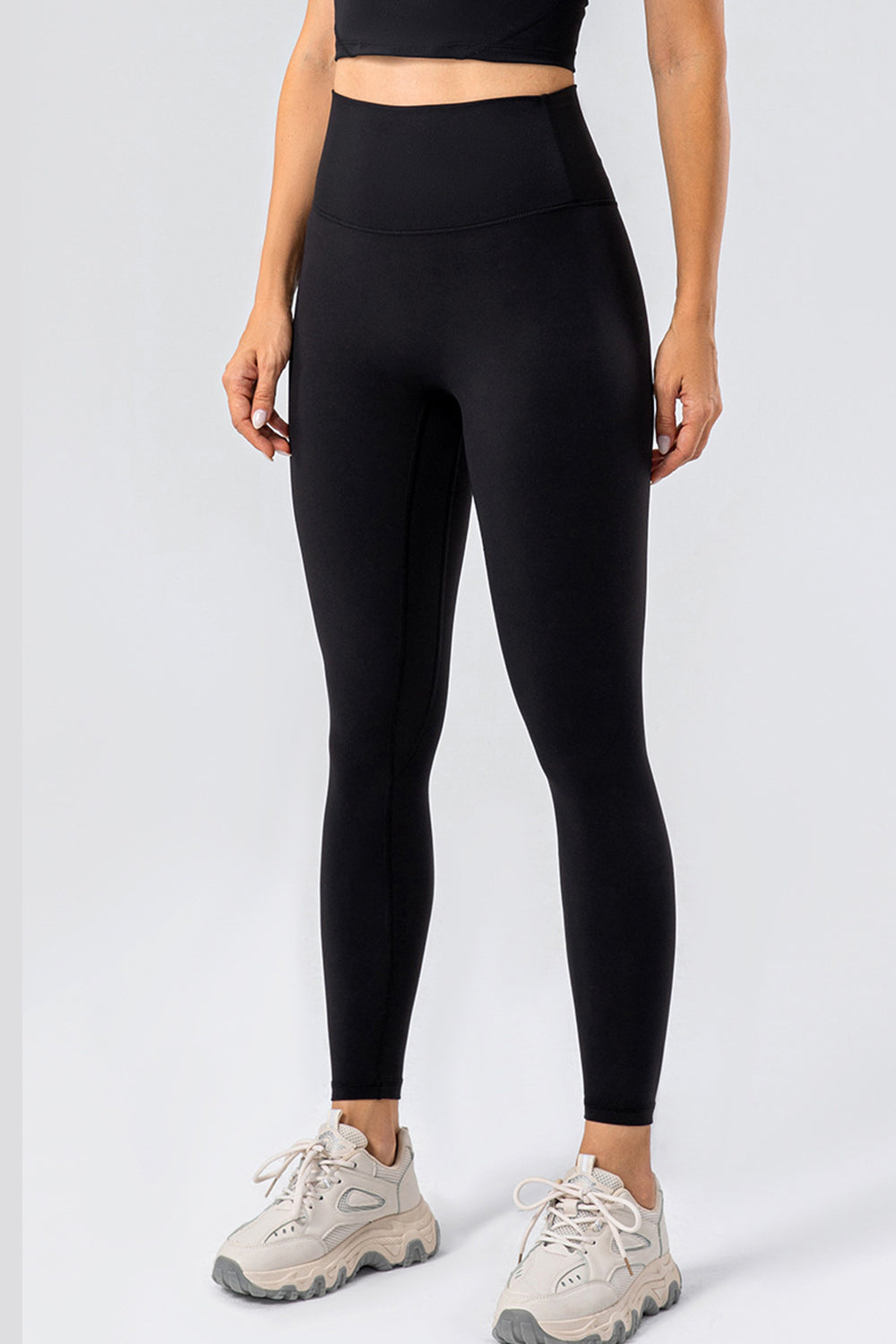 Leggings deportivos de cintura alta y cintura ancha