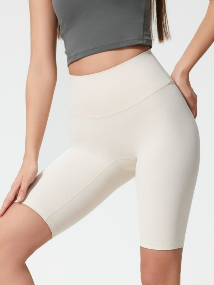 Fashion Sava | Active Shorts | High Rise Wide Waistband