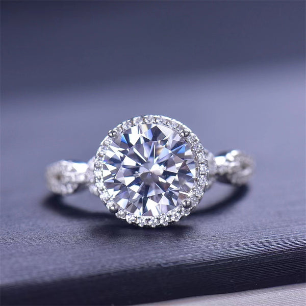 Fashion Sava | Moissanite Ring | 3 Carat 925 Sterling Silver