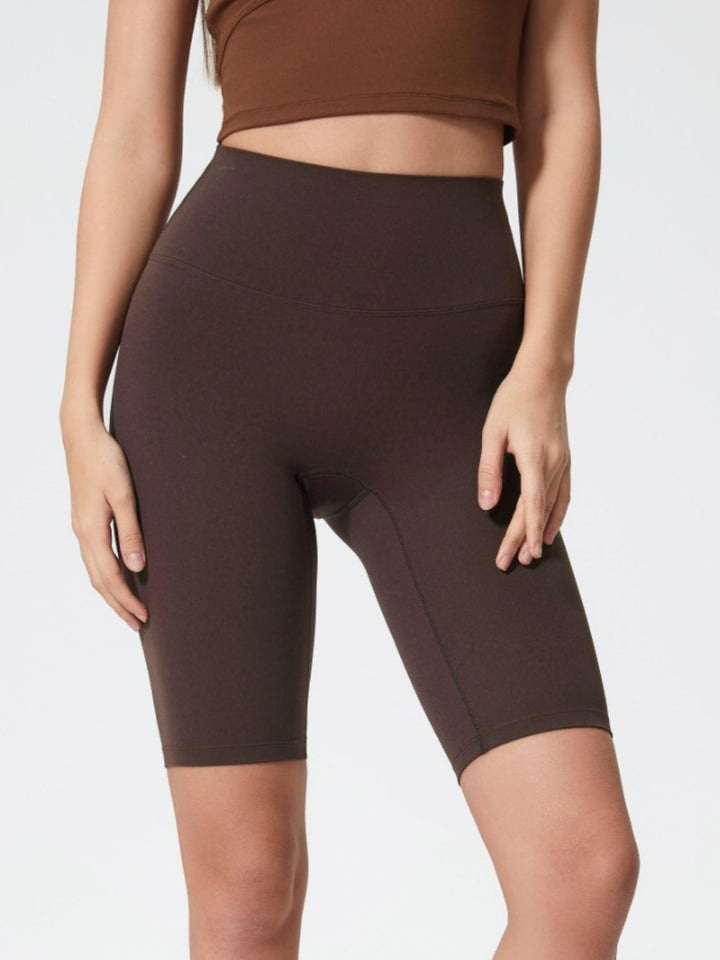 Fashion Sava | Active Shorts | High Rise Wide Waistband
