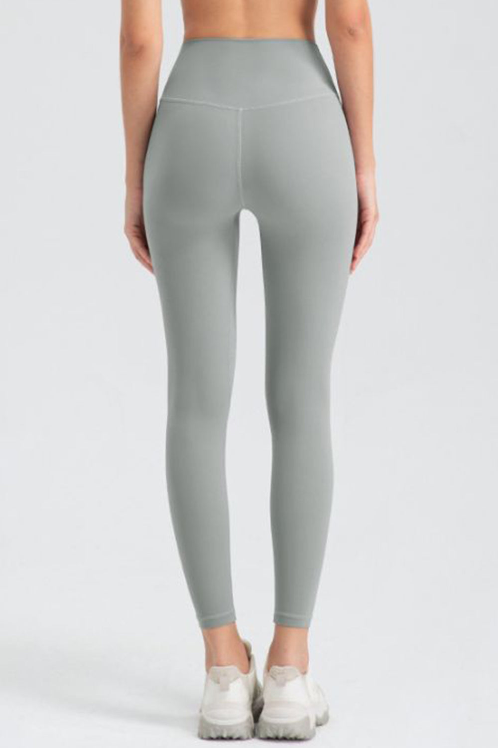 Legging slim fit actif à taille large