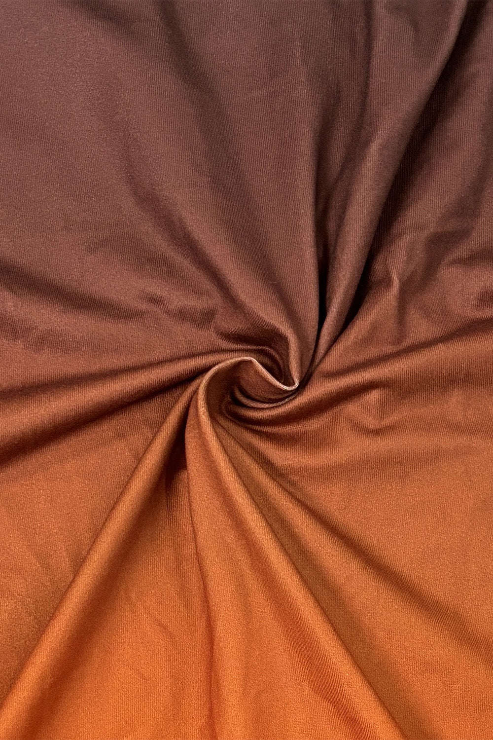 Fashion Sava | Ruched Cami Dress | Elegant Slit Design - Terracotta