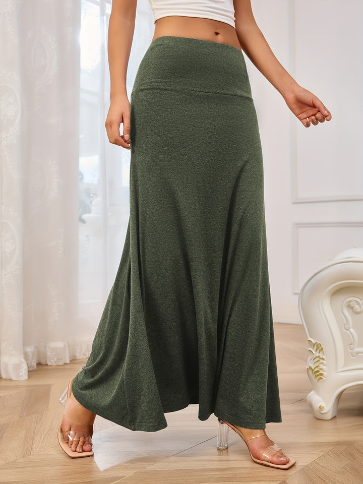 Fashion Sava | Maxi Skirt | Elastic Waist for Comfort