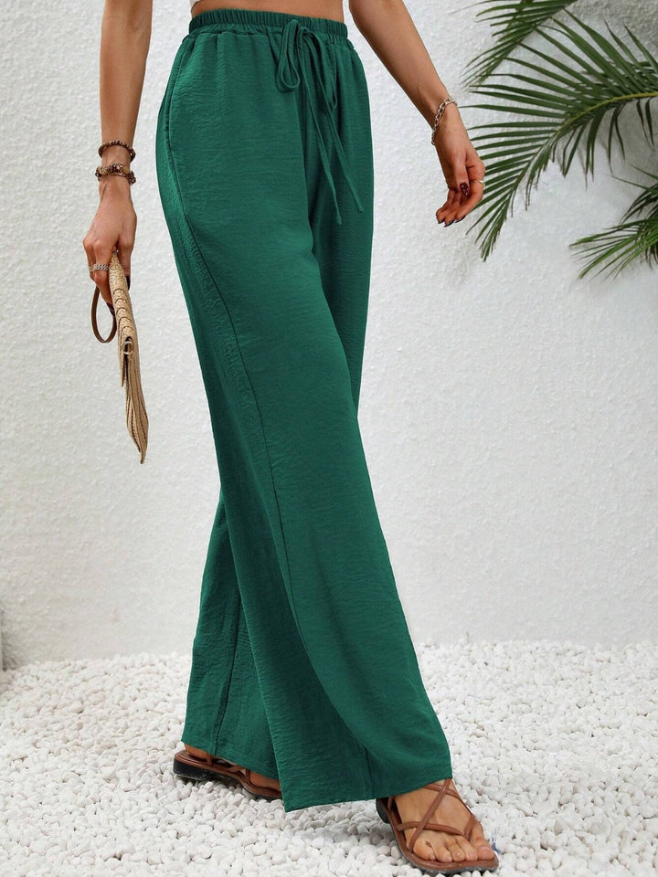 Fashion Sava | Wide Leg Drawstring Pants | Effortless Comfort
