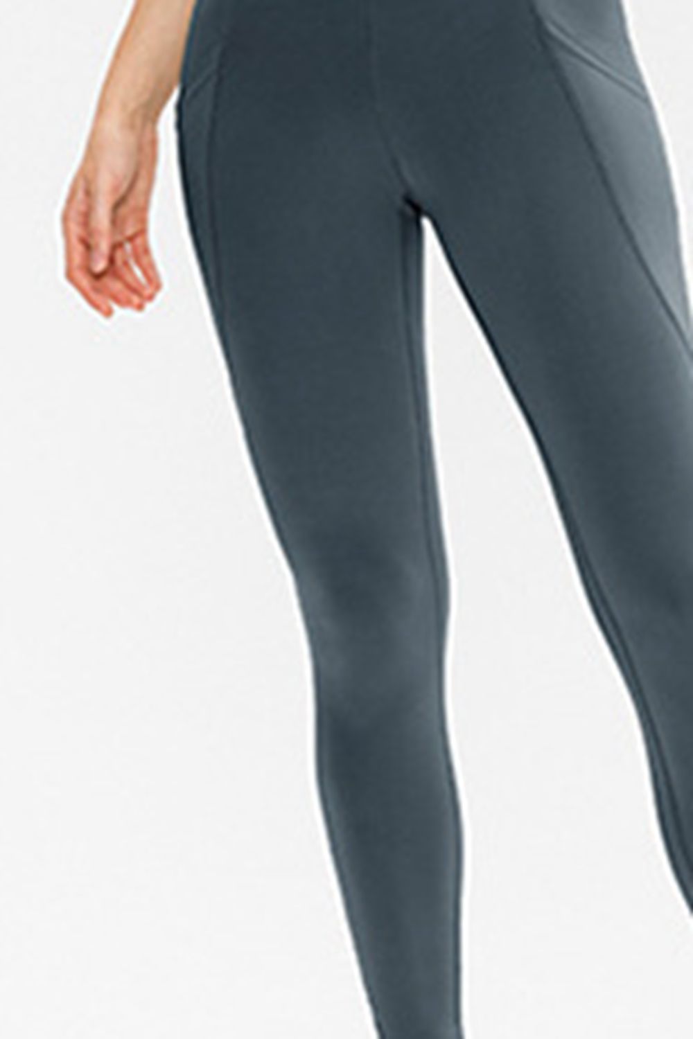 Leggings longs et actifs coupe slim avec poches