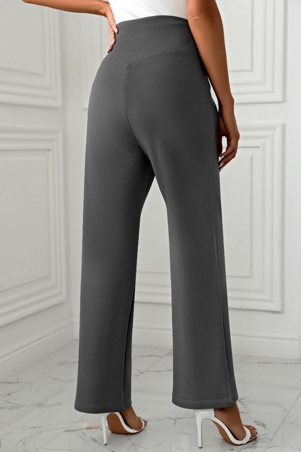 Mandy High Waist Pants with Pockets