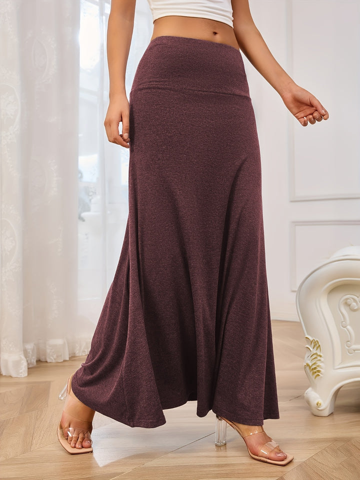 Fashion Sava | Maxi Skirt | Elastic Waist for Comfort