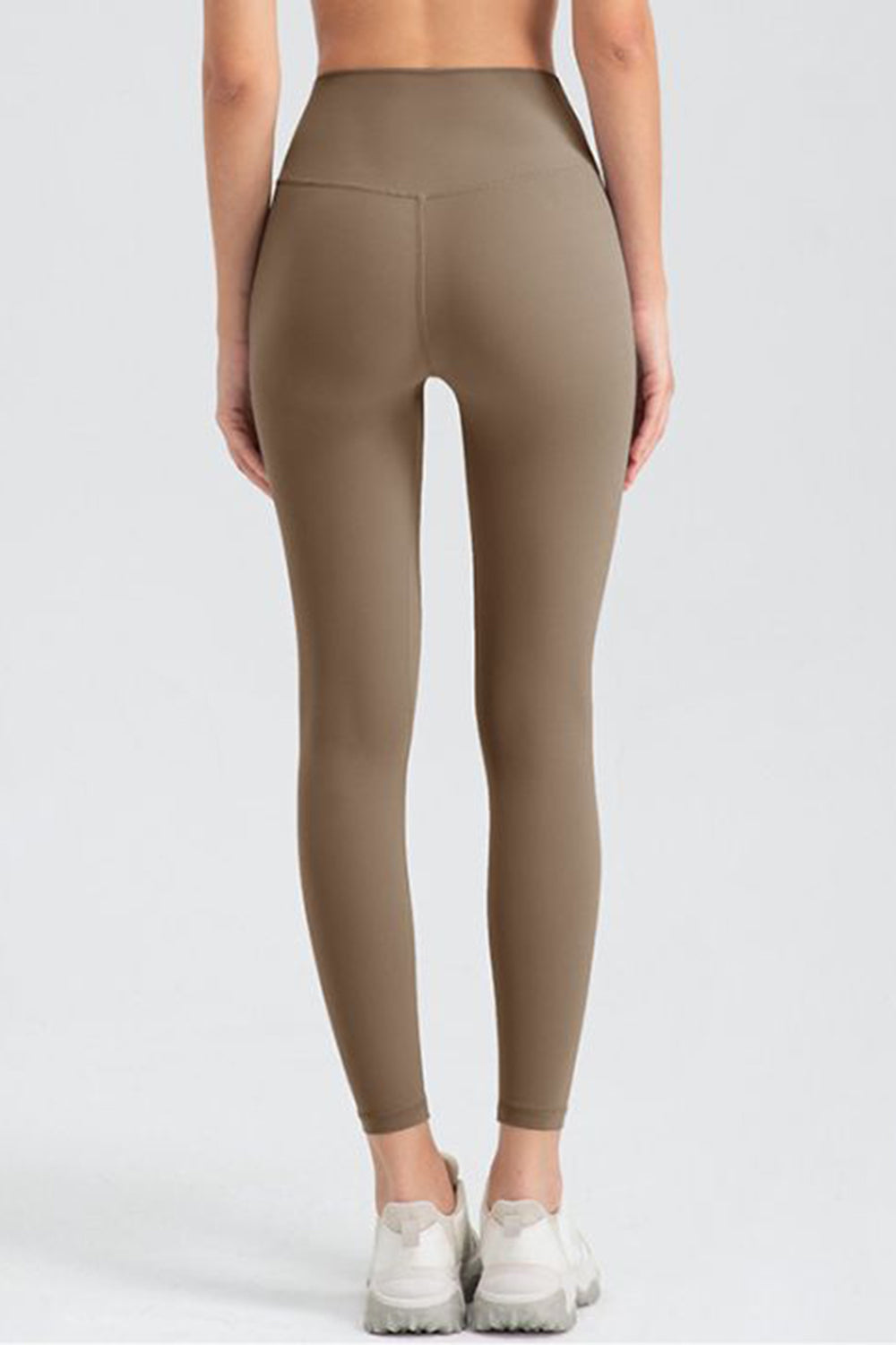 Legging slim fit actif à taille large