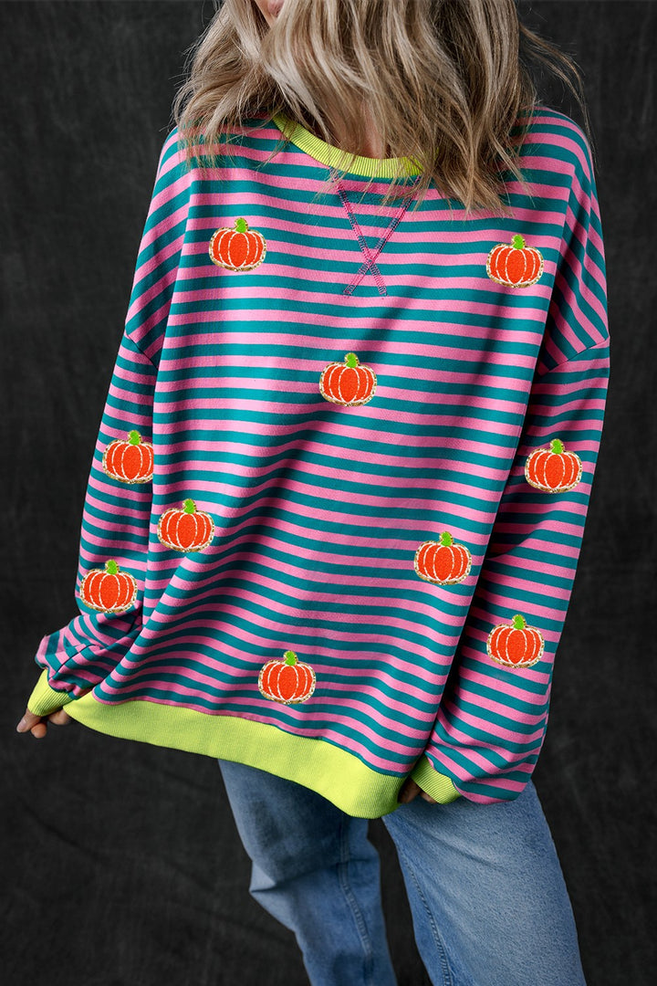 Fashion Sava | Striped Sweatshirt | Cozy Long Sleeve Design